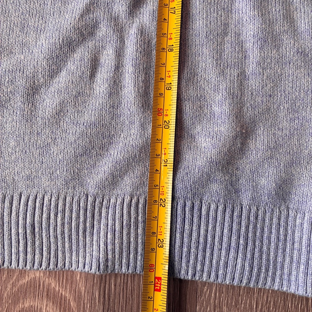 J Jill NWT periwinkle v neck sweater Size large petite 
Pastel coquette spring - Picture 4 of 6